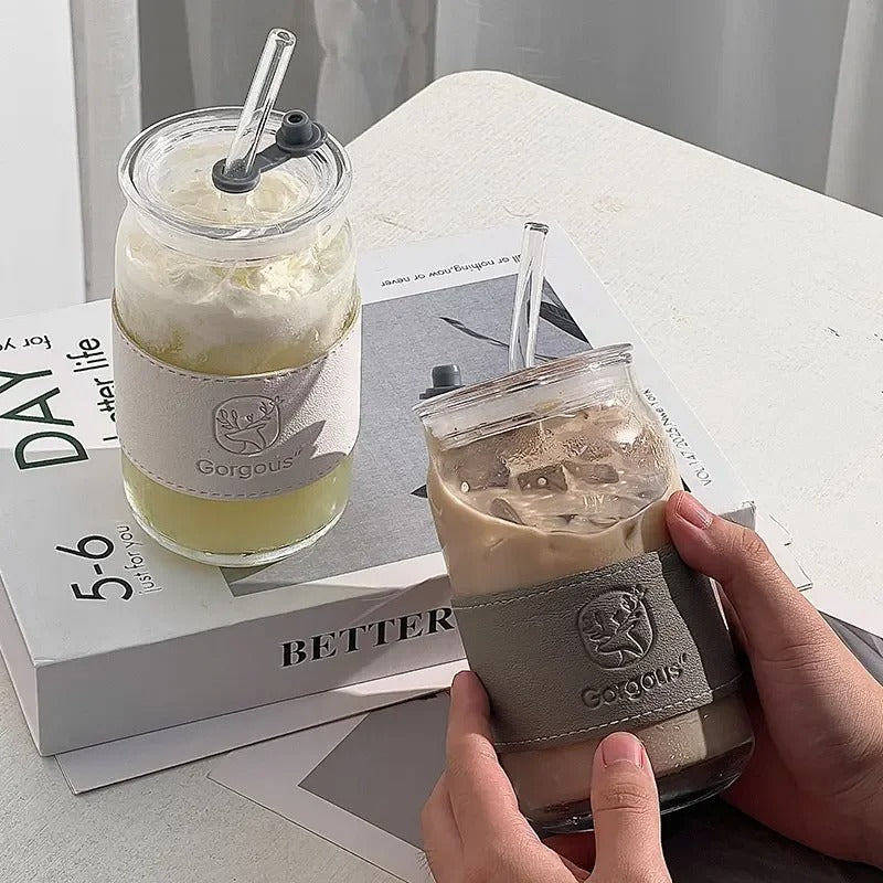 Aesthetic Glass Sipper