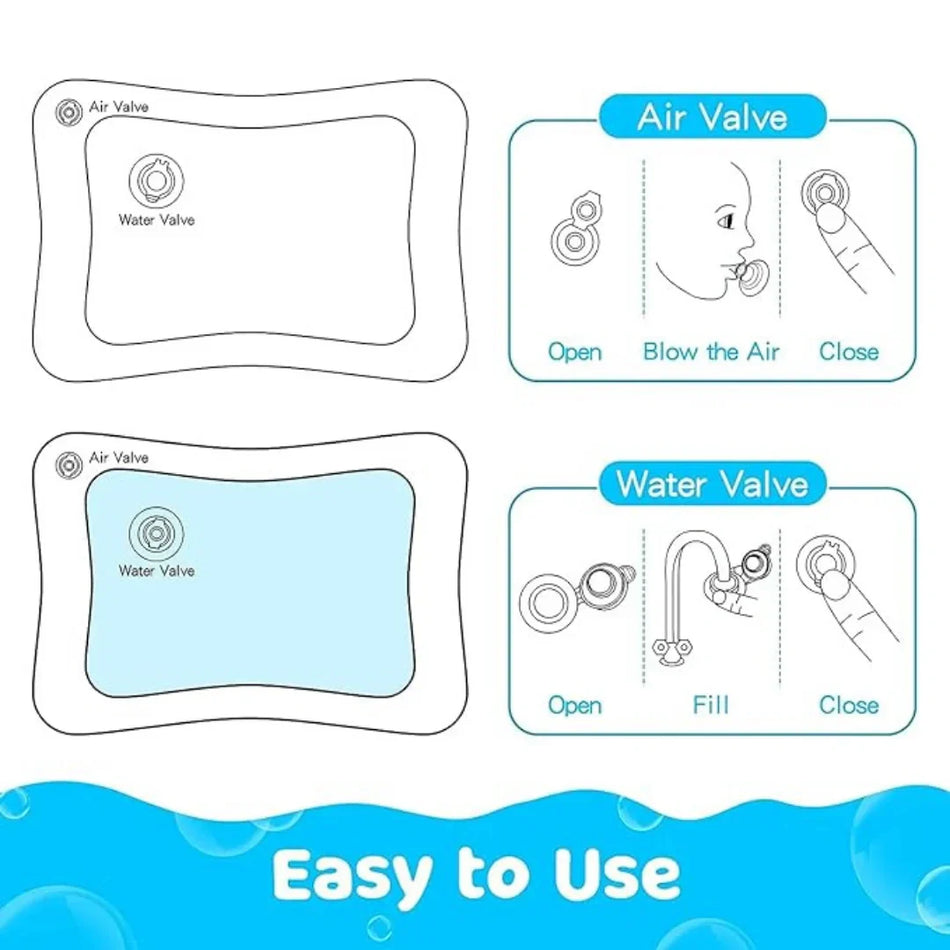 Water Play Mat for Infants and Toddlers