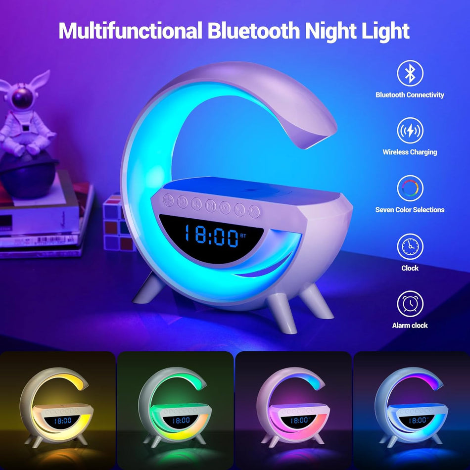 LED Wireless Charging Bluetooth Speaker