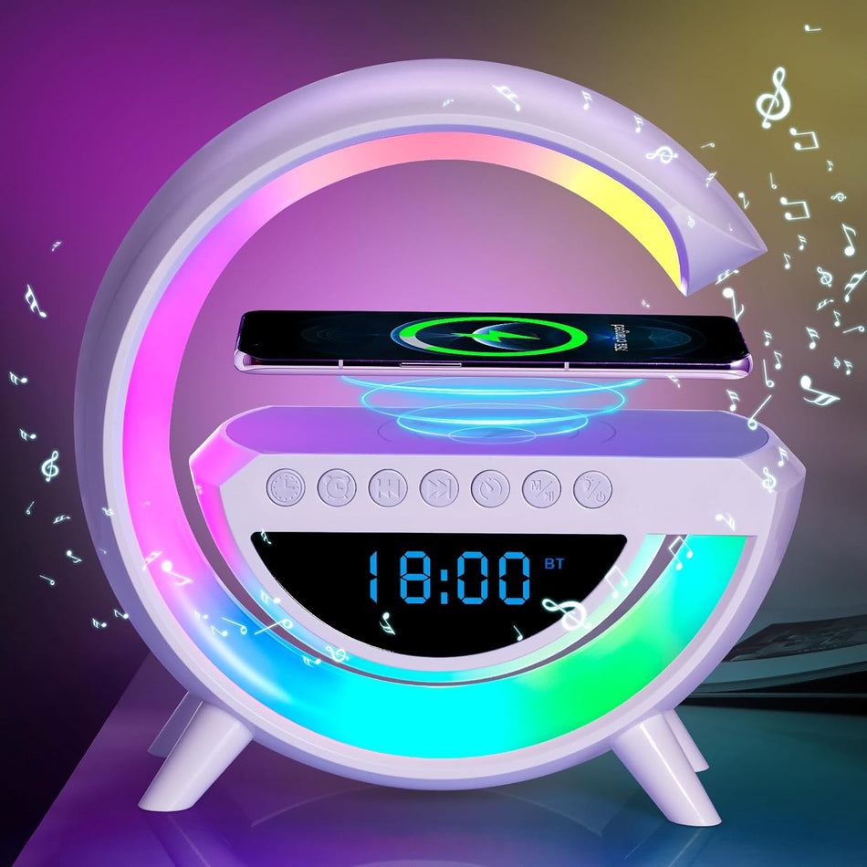 LED Wireless Charging Bluetooth Speaker