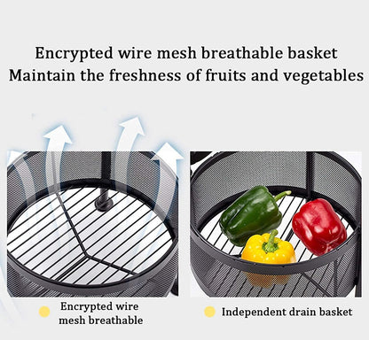Rotating trolley for Storage and organization