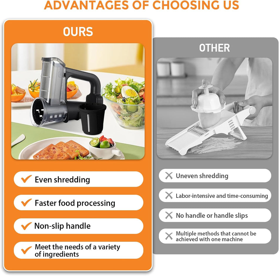 Electric Vegetable Slicer & Cutter