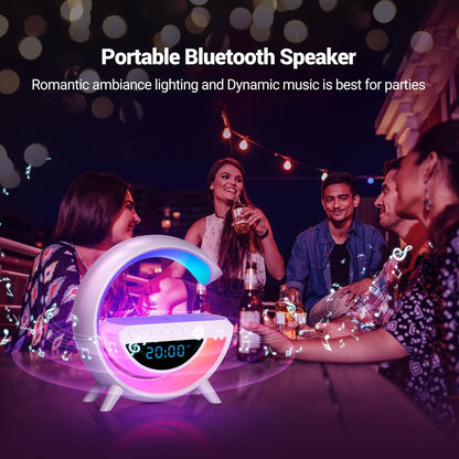 LED Wireless Charging Bluetooth Speaker