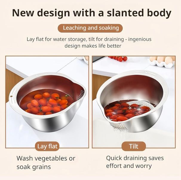 Stainless Steel Colander & Mixing Bowl! ✨