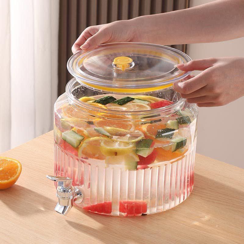 Acyrlic 5.6Litre Round Juice Dispenser