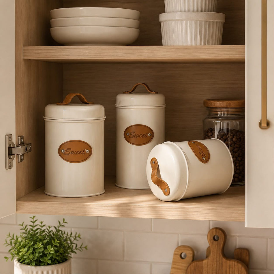 Coffee Tea Sugar Jars