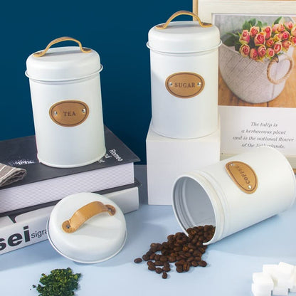 Coffee Tea Sugar Jars
