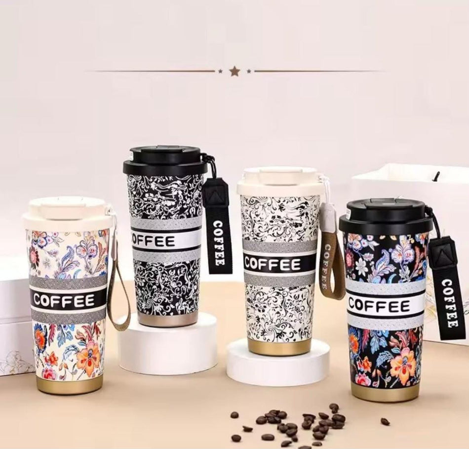 Coffee Cup Printed Stainless steel