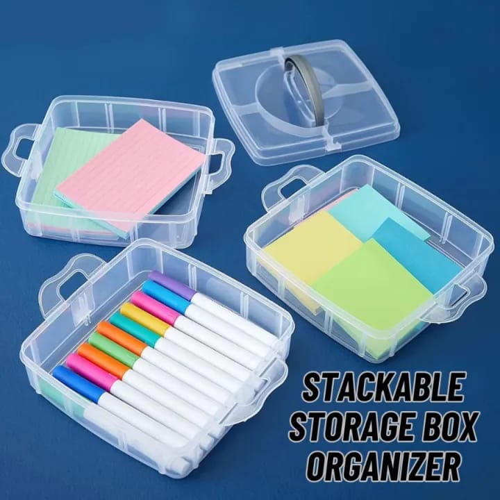 STACKABLE STORAGE BOX (3 LAYER)