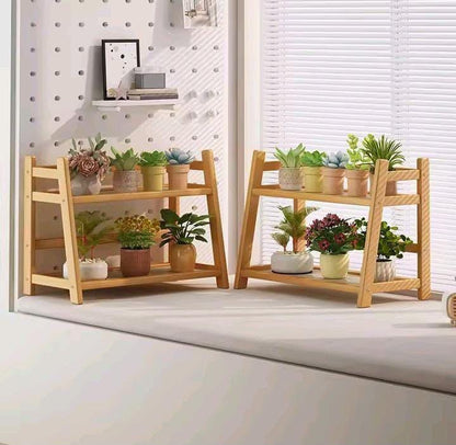 BAMBOO WOODEN KITCHEN SPICES RACK