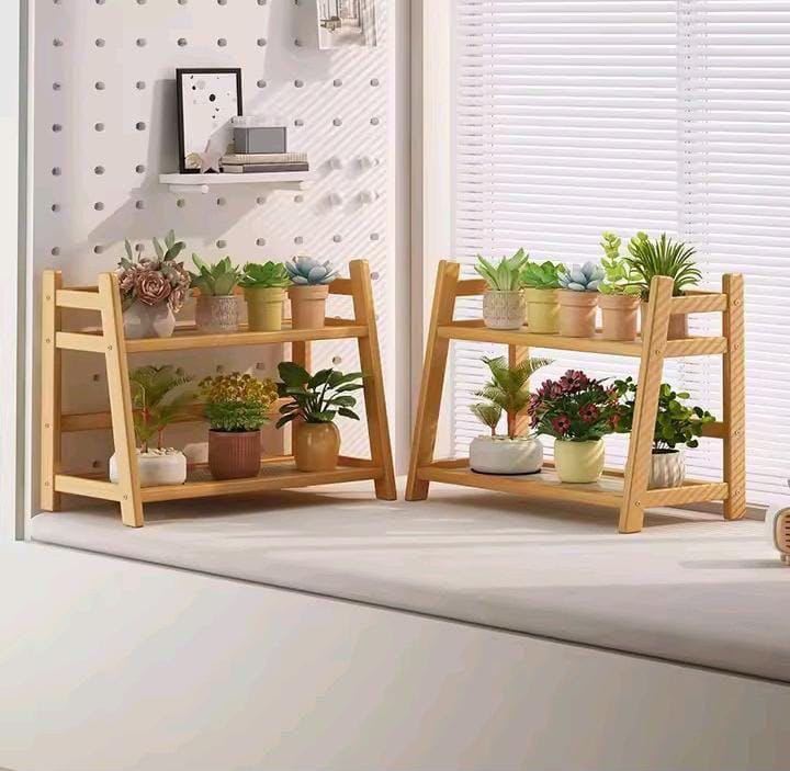 BAMBOO WOODEN KITCHEN SPICES RACK