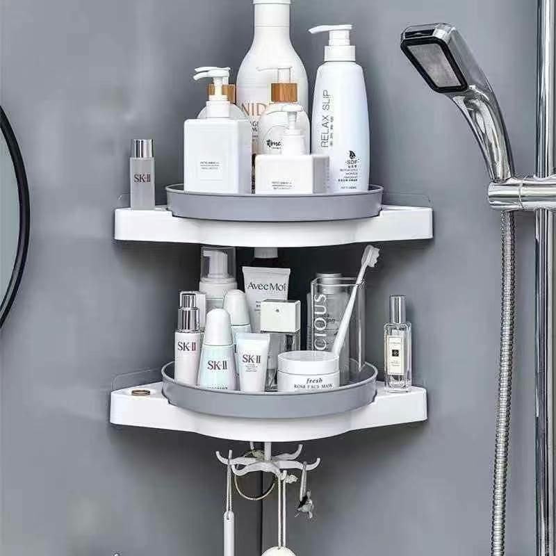 WASHROOM CORNER SHELF ROTATING