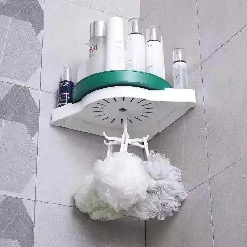 WASHROOM CORNER SHELF ROTATING