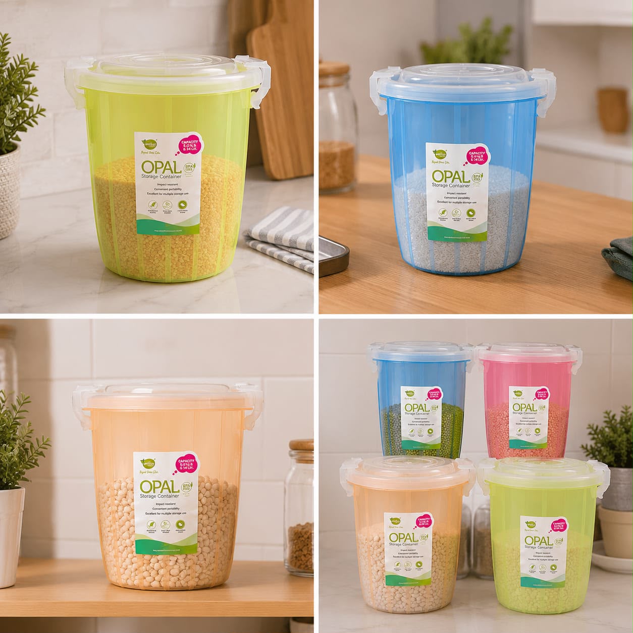 OPAL FOOD STORAGE CONTAINER (6 KG)