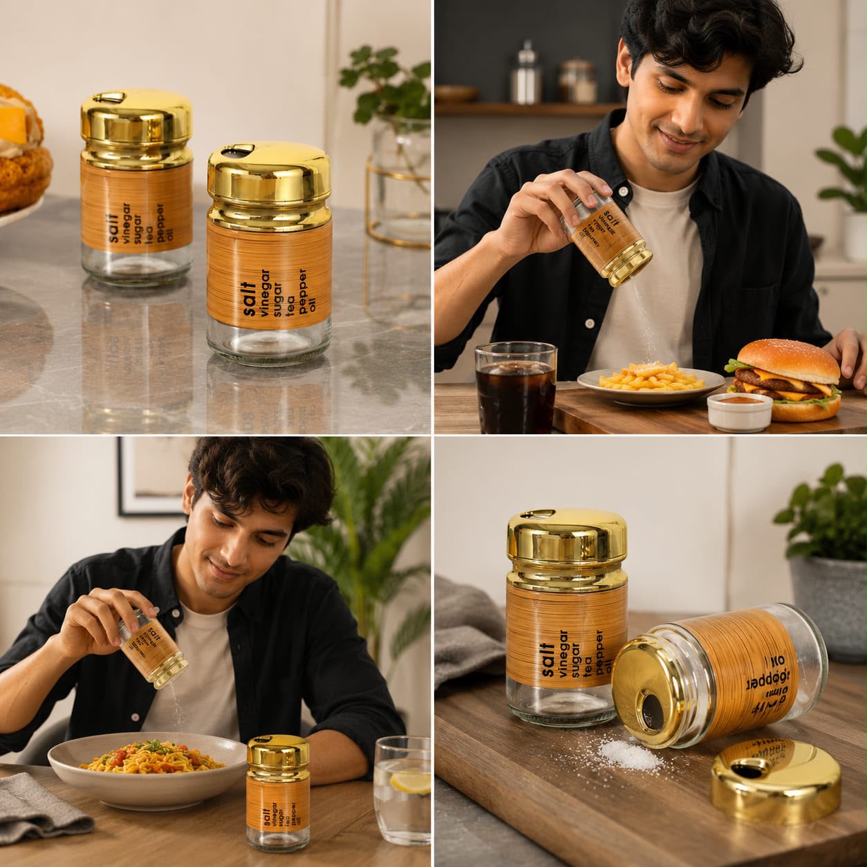 PREMIUM GLASS SPICE BOTTLE