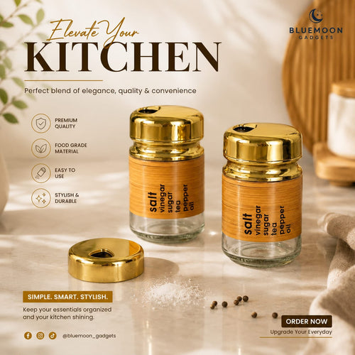 PREMIUM GLASS SPICE BOTTLE
