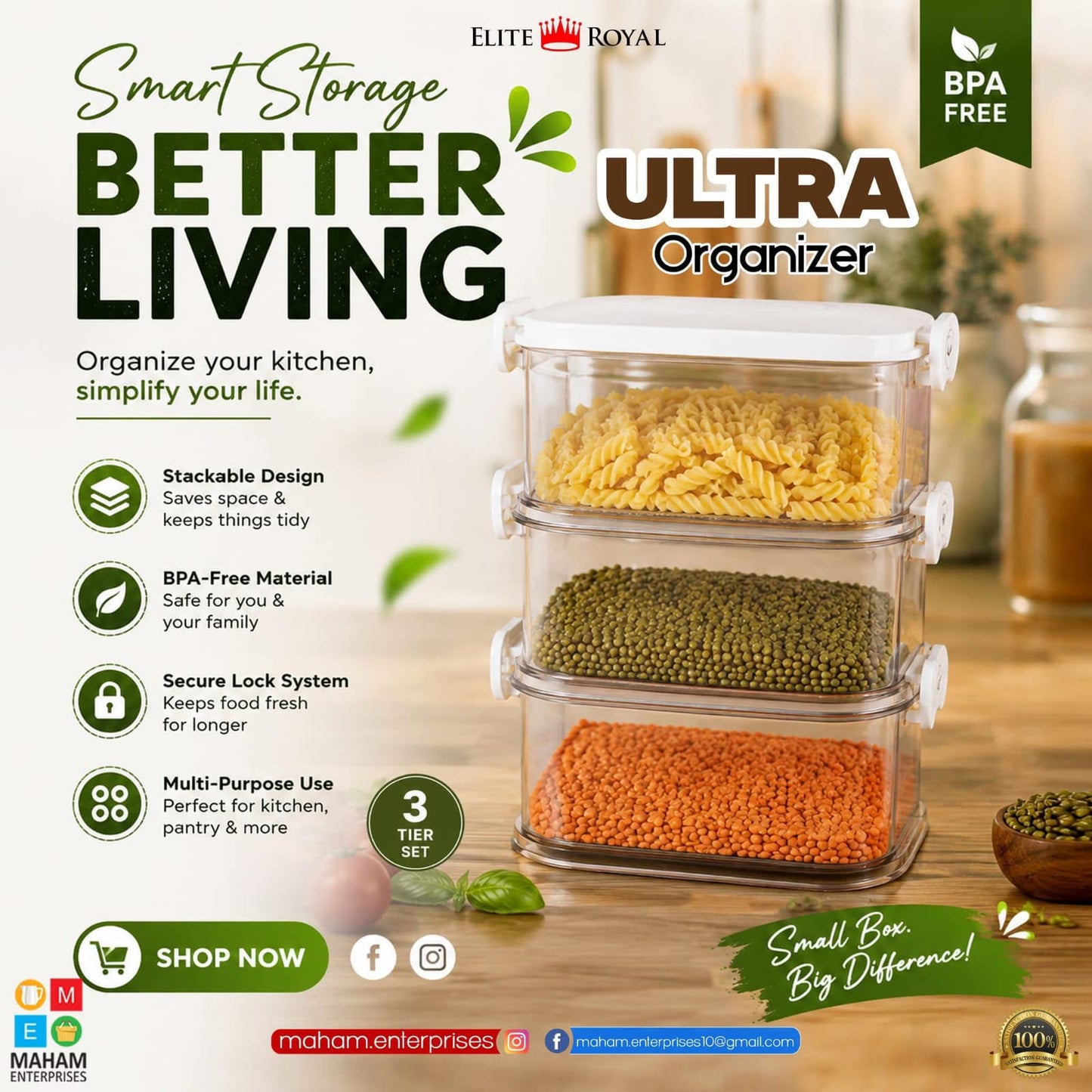 Ultra Royal Organizer 3 layer