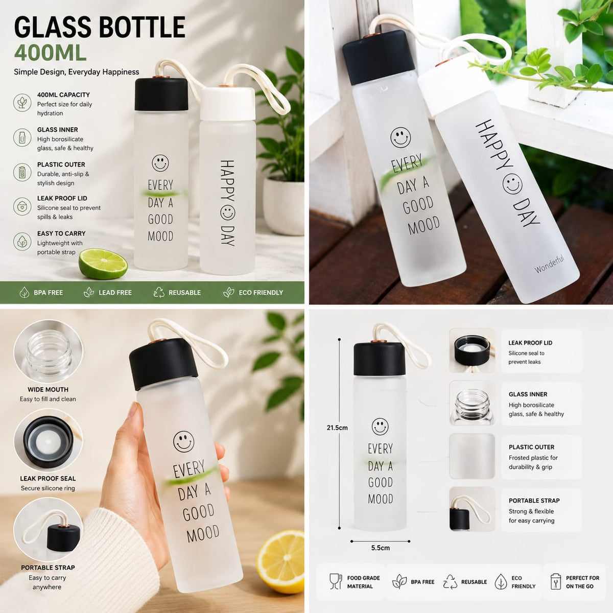 400ML Glass Bottle