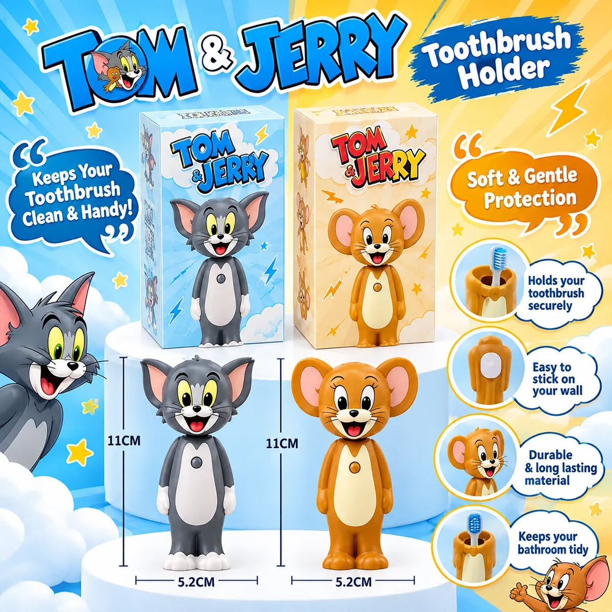 Cartoon Character Toothbrush