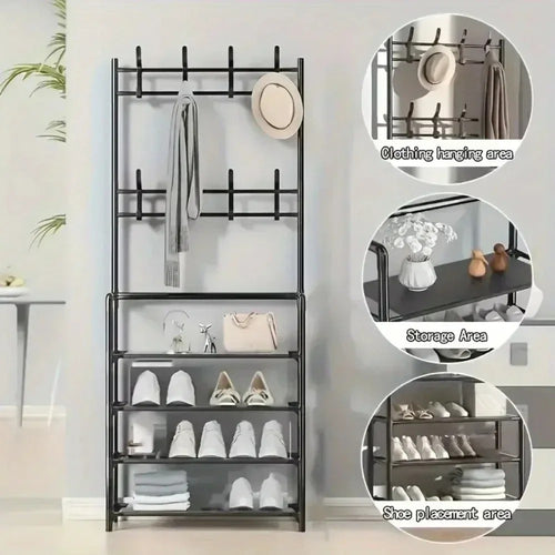 PREMIUM COAT & SHOE RACK