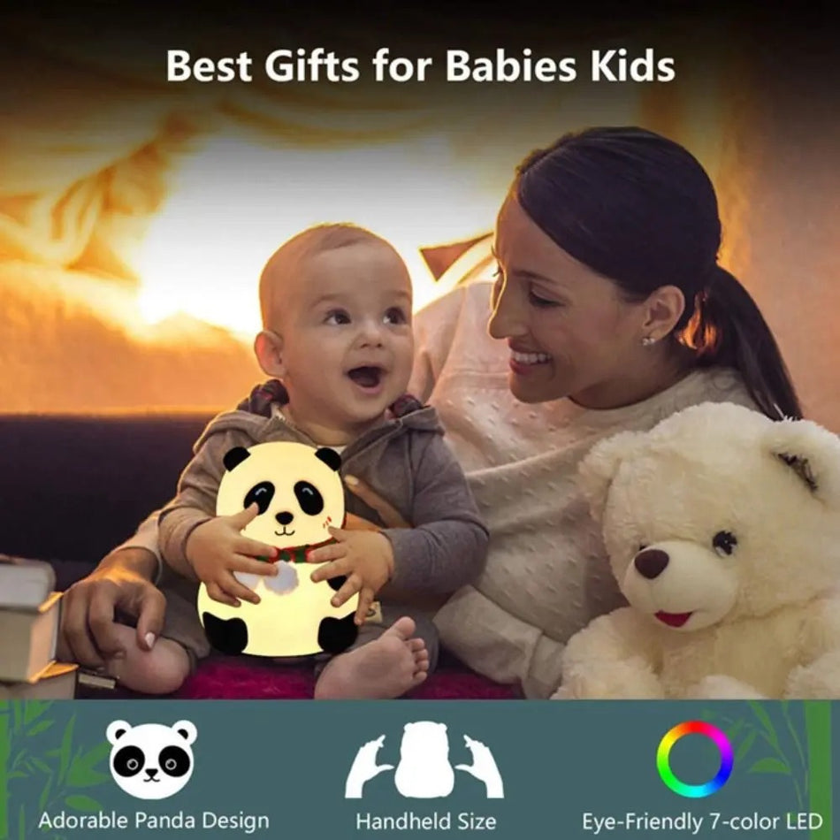 Big Panda Night Light Silicone