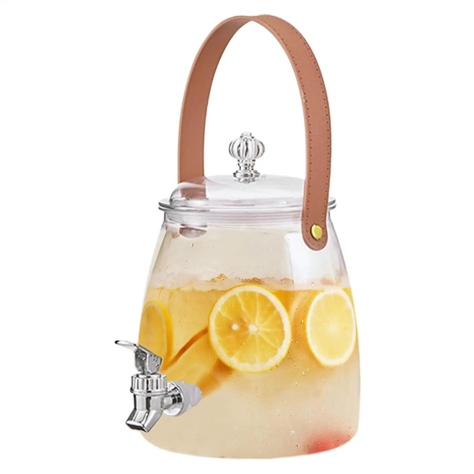 Unbreakable Plastic Beverage Barrel Dispenser