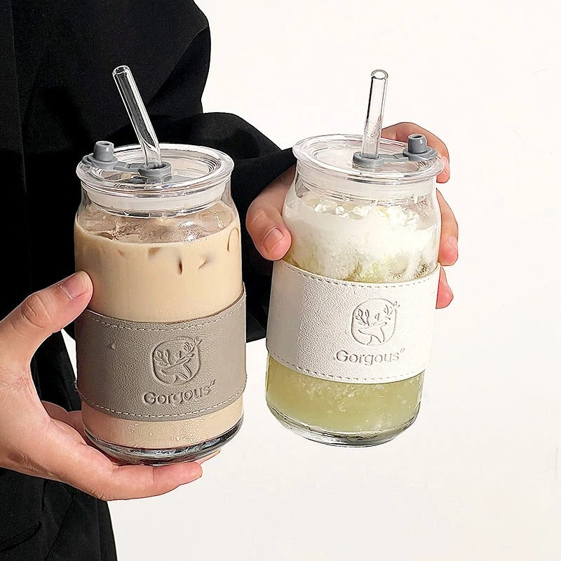 Aesthetic Glass Sipper