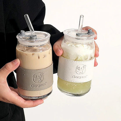 Aesthetic Glass Sipper