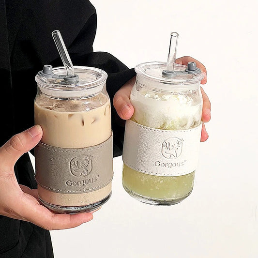Aesthetic Glass Sipper