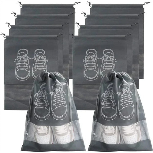 Dust-Proof Travel Shoe Bag (Pack of 10)