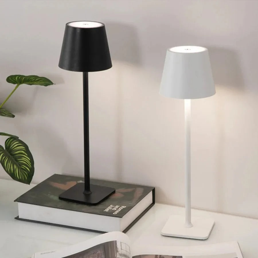 Luxury Metal Rechargeable Tap Lamp