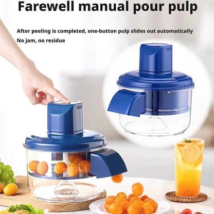 Automatic electric fruit peeler
