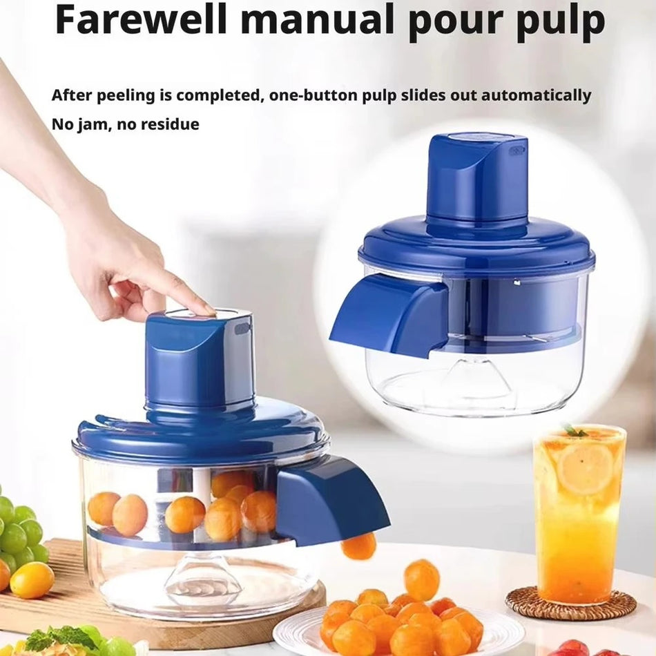Automatic electric fruit peeler