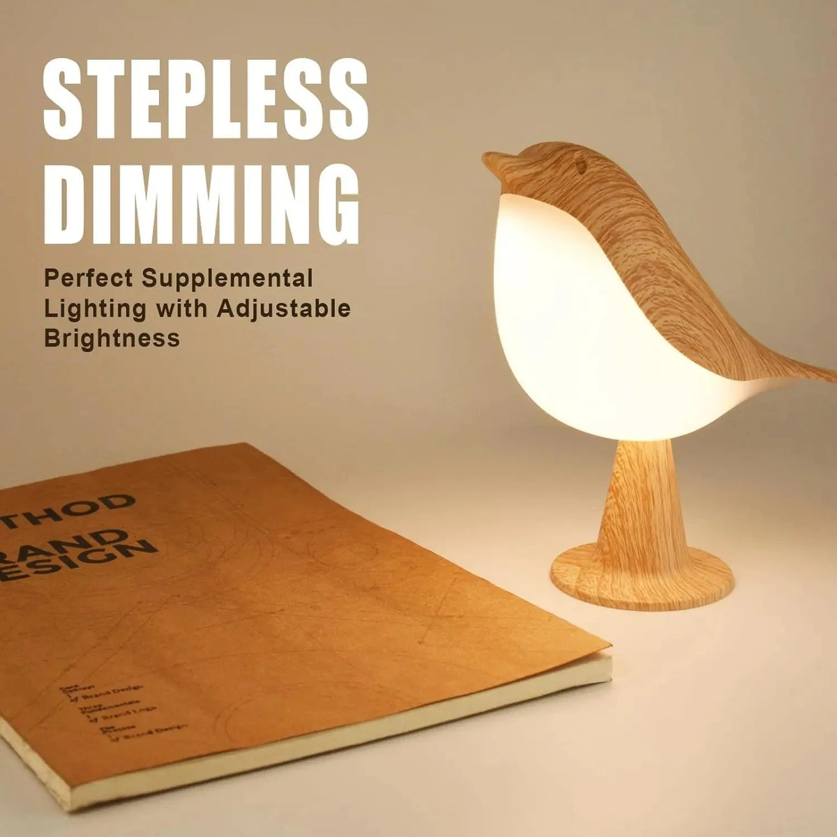 Touch Led Bird Lamp