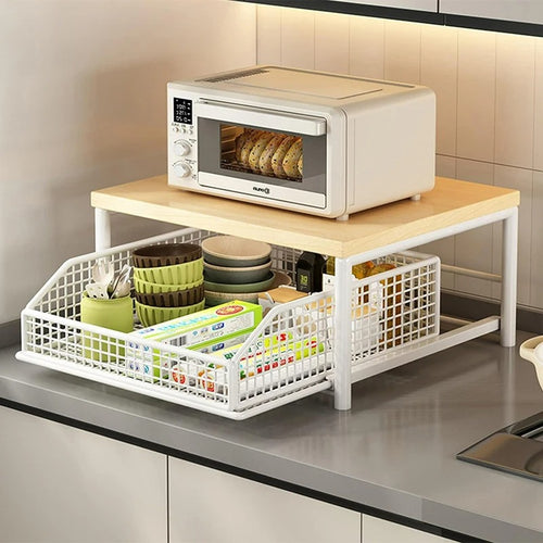 Matrix Sliding Kitchen Counter Organizer