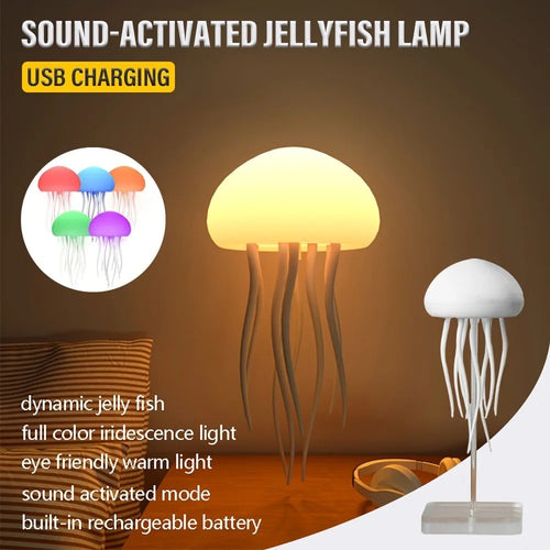 Jelly Fish Lamp Aesthetic 3D