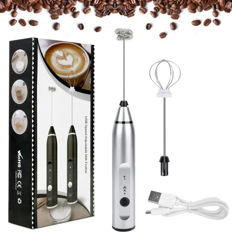 2in1 Rechargeable Coffee & Eggs Beater