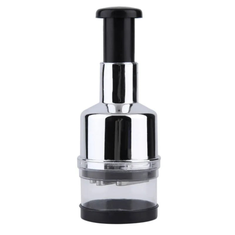 HAND PUSHING ONION CHOPPER