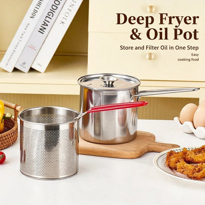 Stainless Steel Deep Frying Pot