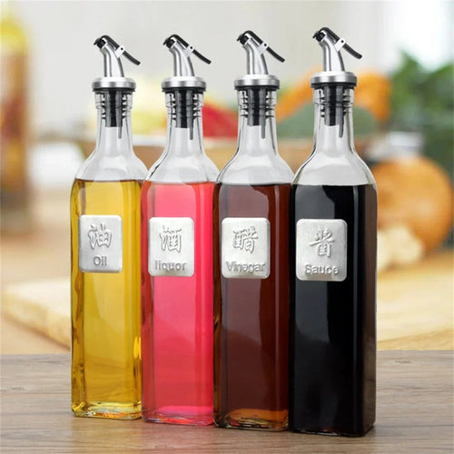 Transparent Oil Bottle 500ml