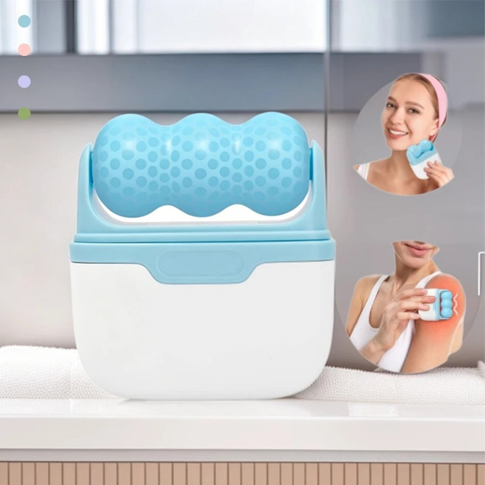 Double Head Ice Roller Facial
