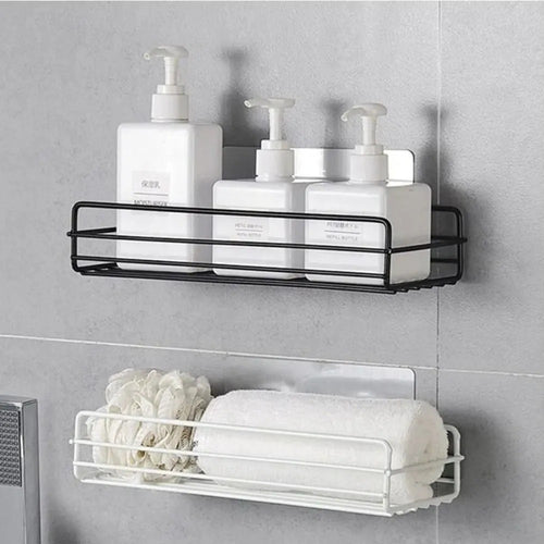 Self-adhesive Wall-Mounted Iron Shelf