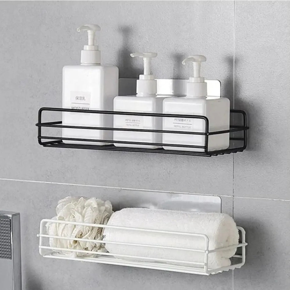 Self-adhesive Wall-Mounted Iron Shelf