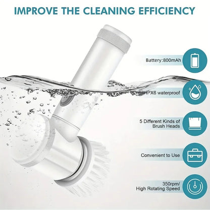 Multifunctional Electric Cleaning Brush
