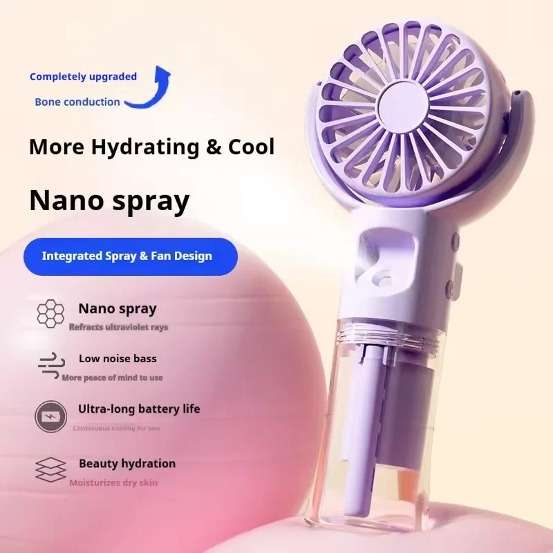 Portable Water Mist Mini Fan