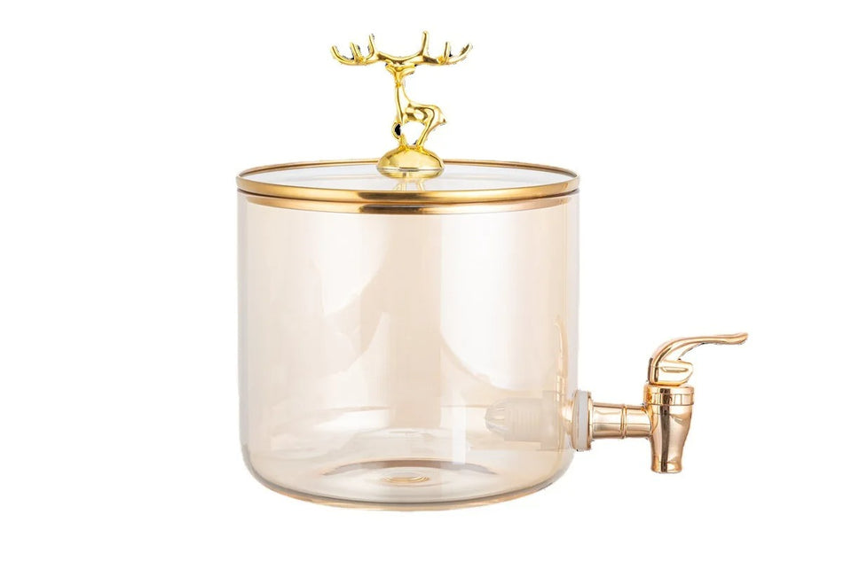 Glass Juice 2.6litre Golden Dispense