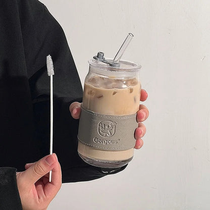 Aesthetic Glass Sipper