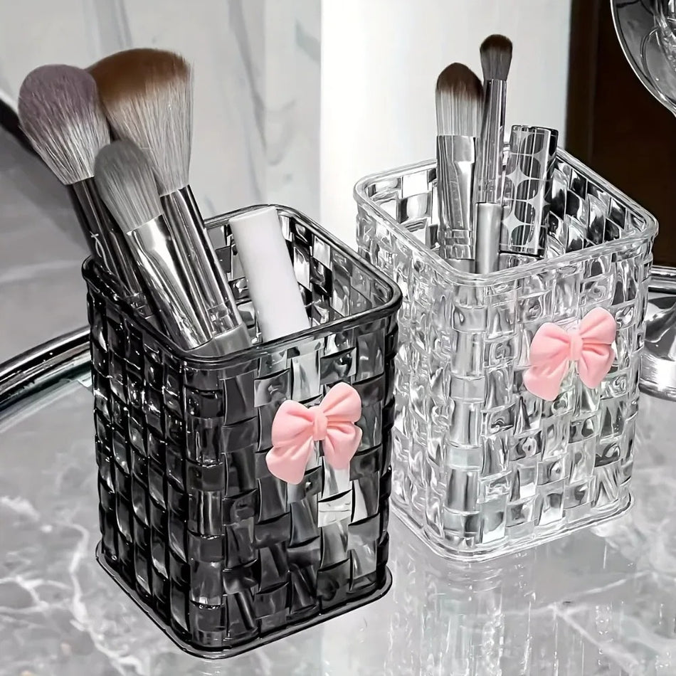 1 Piece Clear Acrylic Desk Organizer