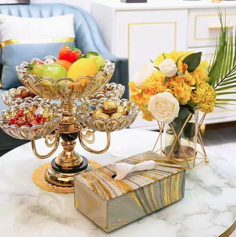 Luxurious European-style fruit platter