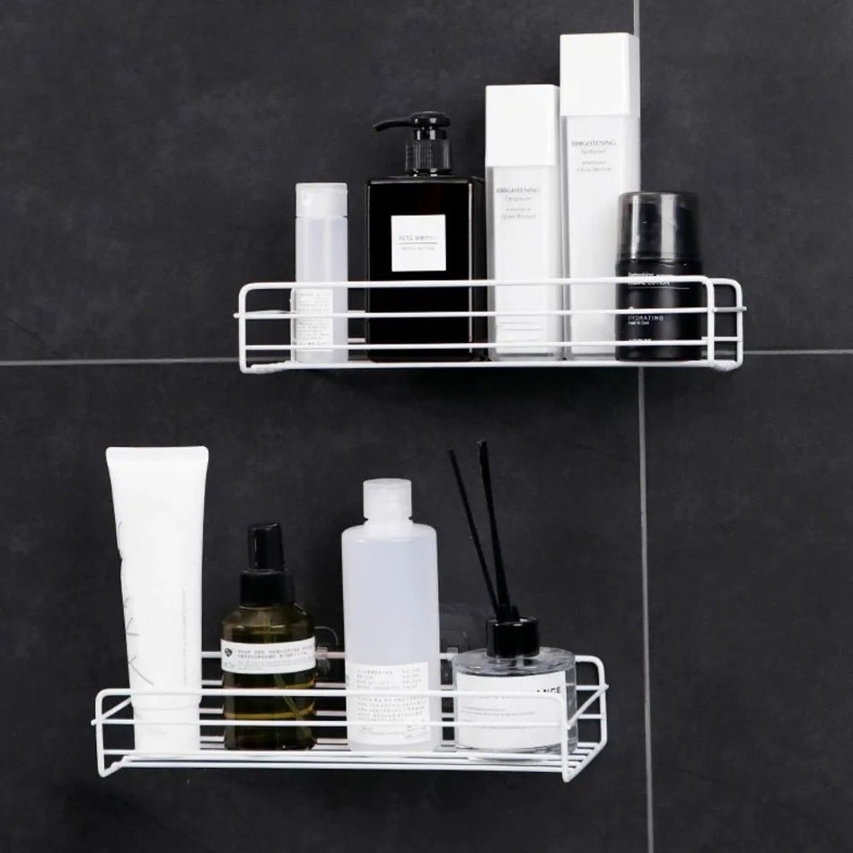 Self-adhesive Wall-Mounted Iron Shelf